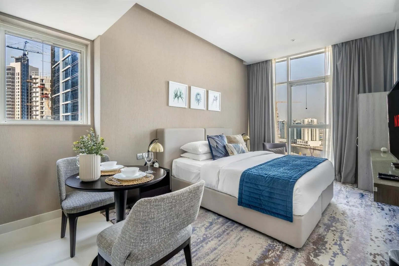 두바이 Guestready - Relaxing Retreat In Business Bay 아파트
